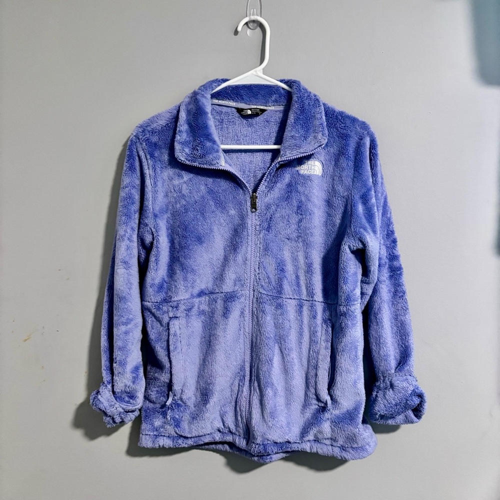 The North Face Girls Purple Fleece Jacket